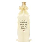 Fodfgxf Cadeau Fete des Grand Pere Sac Bouteille Vin,Idee Cadeau Papy Papi | Cadeau Fete des Papy Papi Grands Peres,Merci Cadeau pour Grand Pere Papy Papi Anniversaire,Amour Cadeaux Grand Parent,Noel