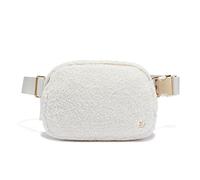 FODOKO Sac Banane en Polaire, Ivoire, Polaire