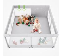 Fodoss 120x120cm Parc Bebe,Le petit Parc Enfant Pour l'appartement