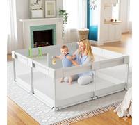 Fodoss 120x120cm Parc Bebe,Le petit Parc Enfant Pour l'appartement