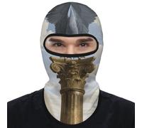 FodPand Cache-cou classique en bronze avec motif aigle - Masque intégral coupe-vent pour le ski, la course à pied, le cyclisme