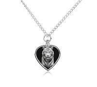 FodPand Collier urne personnalisable pour cendres d'animaux de compagnie en acier titane avec kit entonnoir - Cadeau souvenir - Pendentif photo personnalisé pour chiens, chats et proches
