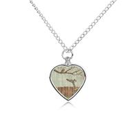 FodPand Collier urne personnalisable pour cendres de lévrier en acier titane avec kit entonnoir - Cadeau souvenir - Pendentif photo personnalisé pour chiens, chats, proches