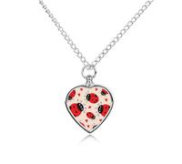 FodPand Collier urne personnalisé pour cendres d'animaux de compagnie en acier titane avec kit entonnoir, cadeau souvenir, pendentif photo personnalisé pour chiens, chats, proches