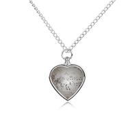 FodPand Collier urne personnalisé pour cendres d'animaux de compagnie en acier titane avec motif note de musique, bijou funéraire avec entonnoir, cadeau souvenir, pendentif photo personnalisé pour