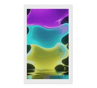 FodPand Diamonds Kit de peinture diamant Color Splash pour adultes et débutants 30,5 x 50,8 cm avec outils de bricolage ronds 5D diamants ronds à pois pour décoration murale d'intérieur Cadeau