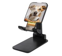 FodPand Support de téléphone portable réglable tenant un hot-dog pour bureau, support de téléphone portable universel mains libres pour téléphone portable pour avion, essentiels de voyage, compatible