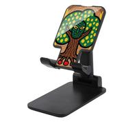 FodPand Support de téléphone portable réglable Tree Spirit Totem pour bureau - Support universel mains libres pour téléphone portable - Pour avion, voyage, essentiel - Compatible avec 4 à 8