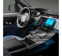 FOEBE Film de protection en TPU transparent prédécoupé pour console centrale intérieure de voiture, écran LCD anti-rayures PPF, pour Range Rover Sport L461 2023-2025 (pour gauche/transparent)