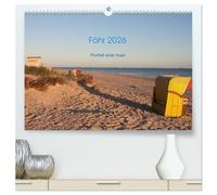 Föhr 2026. Porträt einer Insel (hochwertiger Premium Wandkalender 2026 DIN A2 quer), Kunstdruck in Hochglanz: Die Nordseeinsel Föhr, porträtiert in zwölf Monaten