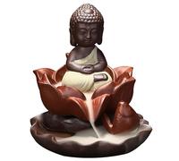 FOELANNE Brûleur d'encens à Reflux en céramique, Brûleur d'encens à Reflux en céramique de Sable Violet Multicolore(A)