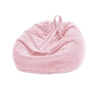 FOELANNE Chaise de Haricot, Housse de Rangement for Peluche Uniquement sans Rembourrage for Adolescents et Adultes Canapé Paresseux Pouf Animal en Peluche(9,85 * 110cm)