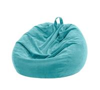 FOELANNE Chaise de Haricot, Housse de Rangement for Peluche Uniquement sans Rembourrage for Adolescents et Adultes Canapé Paresseux Pouf Animal en Peluche(2,100 * 120cm)