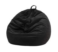 FOELANNE Chaise de Haricot, Housse de Rangement for Peluche Uniquement sans Rembourrage for Adolescents et Adultes Canapé Paresseux Pouf Animal en Peluche(1,70 * 80cm)