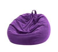 FOELANNE Chaise de Haricot, Housse de Rangement for Peluche Uniquement sans Rembourrage for Adolescents et Adultes Canapé Paresseux Pouf Animal en Peluche(4,85 * 110cm)