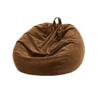 FOELANNE Chaise de Haricot, Housse de Rangement for Peluche Uniquement sans Rembourrage for Adolescents et Adultes Canapé Paresseux Pouf Animal en Peluche(5,100 * 120cm)