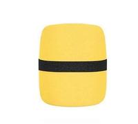 FOELANNE Couverture de Mousse Micro, Housse en éponge for Microphone, 5 pièces, Pare-Brise en Mousse Multicolore(5pcs Yellow)