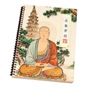 FOELANNE Ensemble pinceau et livre de calligraphie à poils | Calligraphie chinoise : 2 pièces for l'écriture, l'écriture et la peinture des soutras