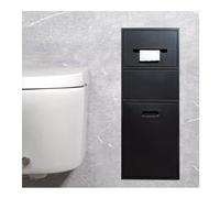 FOELANNE Niche encastrée en Acier Inoxydable, Niche de Douche en Acier Inoxydable, étagère encastrée, Organisateur Multicolore 67x23x14cm(Black-b)