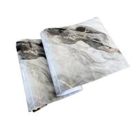 FOELANNE papier peint à l'arrière, Vinyle auto-adhésif d'ANIMAL FAMILIER de papier de contact de marbre 50cm x 1-10m for le compteur de cuisine(Color2,50cmx10m)