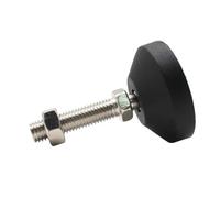 FOELANNE Pied de Support nivellement réglable en Nylon | M14, M16, M20, M24, boulon 50-200 mm, base D100 : support de nivellement des meubles(D100xm16x100)