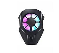 FOELANNE Réfrigérateur de téléphone, Ventilateur de téléphone alimenté par USB, clip noir, 3,6 x 7,2 x 1,9 cm