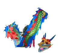 FOELANNE Ruban de Danse du Dragon, Ruban de Remise en Forme Dragon Dance 26-33 Pieds