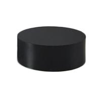 FOELANNE Support de piédestal Rond Cylindre Forces défense Principale | Noir/blanc, plusieurs tailles, for affichage : boutique de robes de mariée et décoration de dressing.(Black,23.6x9.8in)