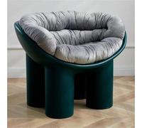 FOELANNE Un siège sur Le Dos, Tabouret Ottoman de vanité avec Coussin de Dossier, Pouf Multifonctionnel Multicolore, Plusieurs Tailles(Green,15x14x18inch)