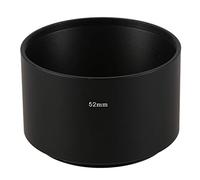 Foemey Filtre pour CaméRa Monture à Visser Abat-Jour de TéLéObjectif en MéTal de 52 Mm