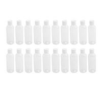 Foemey Lot de 20 flacons de shampooing en plastique de 100 ml pour cosmétiques et lotions
