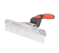 Foemey Peigne pour animaux de compagnie extra large Peigne de toilettage Outil de toilettage Peigne de beauté pour grands chiens Golden Retriever