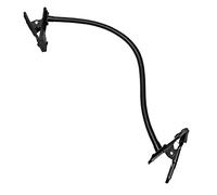 Foemey Support de Fond C Pince Pince CaméRa Photo Studio Accessoires Support de LumièRe Bras Flexible RéFlecteur Photo Camara Double TêTe