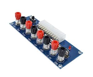 Foemey XH-M229 ATX Châssis D'Ordinateur de Bureau Transfert de Puissance vers Carte Adaptateur Alimentation 24 Broches Borne de Sortie 24 Broches