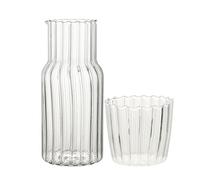 Fofetbfo Carafe à Eau Vintage de Chevet avec Verre Rétro pour Salle de Bain (#1)