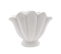 Fofetbfo Vase en Coquillage, Vases en Forme de Coquille pour la Décoration du Salon, Vase de Décoration D'intérieur Moderne, Vase Décoratif en Céramique pour la Décoration de la Ferme, Décoration(#2)