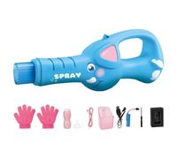 Fog Bubble Machine Rechargeable - Portable Automatic Game Lights Music, Lightweight, Premium, Kids Party Beach Summer, Play Outdoor Indoor | Kids Party Beach Summer Play Outdoor Indoor