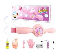 Fog Bubble Machine Rechargeable, Portable Interactive Toy, LED Light Bubble Maker Machine, Blower Effect Toy, Kids Family Backyard Park Playground Pool Festival Concert Photography Beach