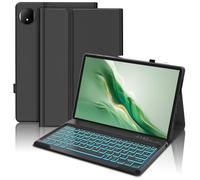 FOGARI Clavier pour Honor MagicPad 2 WiFi Tablette 12.3 Pouces 2024, AZERTY Français Rétro-éclairé Clavier Magnétique Bluetooth sans Fil Etui Housse pour Honor MagicPad 2 12.3'', Noir