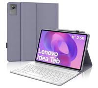 FOGARI Clavier pour Lenovo Idea Tab 11" 2025, Housse pour Lenovo Idea Tab 11 pouces avec espagnol Ñ Clavier Bluetooth magnétique amovible pour tablette Lenovo Idea Tab, violet
