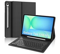 FOGARI Clavier pour Samsung Galaxy Tab S10 FE+/S10 FE Plus 13,1" 2025, étui pour Galaxy Tab S10 FE Plus avec espagnol Ñ Clavier Bluetooth pour tablette Samsung Tab S10 FE+ 2025, noir