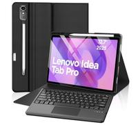 FOGARI Coque pour Lenovo Idea Tab Pro 2025 - Pavé Tactile Clavier pour Lenovo Idea Tab Pro Tablette 12.7", Trackpad AZERTY Clavier Magnétique Bluetooth sans Fil, Noir