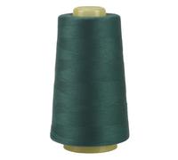 FOGAWA 1 rouleaux Fil à coudre 40S/2, 3000 yards Bobines de Fils à Coudre en Polyester, fil surjeteuse pour Machine à Coudre, surjeteuse pour la couture, le Patchwork(vert foncé 2742)