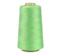 FOGAWA 1 rouleaux Fil à coudre 40S/2, 3000 yards Bobines de Fils à Coudre en Polyester pour Machine à Coudre, surjeteuse pour la couture, le Patchwork(turquoise 10266)