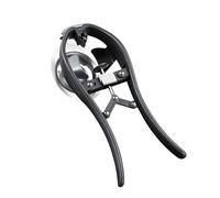 Fogcroll Outil à œufs résistant à la rouille, voici un titre de produit pour la liste des craquelins en acier inoxydable avec un design en forme de poisson pour enlever les œufs de caille Noir