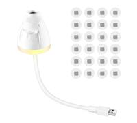 Fogcroll Projecteur Galaxy 2-en-1, Galaxy Projector Night Light, Mini Star Projector USB pour Chambre, Plafond et Mur, Lampe LED Portable (D)
