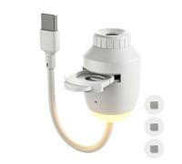 Fogcroll Projecteur Galaxy 2-en-1, Galaxy Projector Night Light, Mini Star Projector USB pour Chambre, Plafond et Mur, Lampe LED Portable (A)