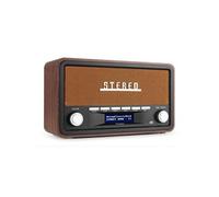 Audizio FOGGIA Radio DAB+ Portable Stéréo 50W - Cuivre Marron Foncé/Cuivré G