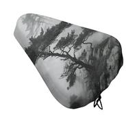 Foggy Mountain Housse de siège de vélo extra douce et confortable, protection contre la pluie, le soleil, protection durable et anti-poussière pour vélos de ville