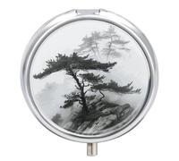Foggy Mountain - Pilulier de voyage étanche à 3 compartiments pour poche ou sac à main - Mini pilulier portable pour médicaments et vitamines